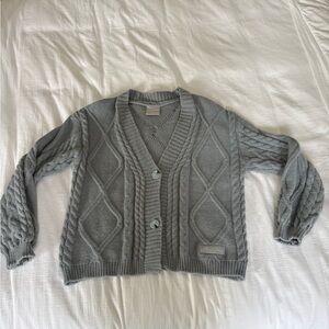 Taylor Swift TTPD Gray Cardigan
